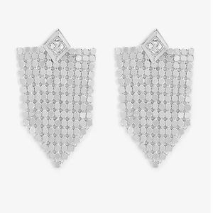 Express X Luv AJ Chainmaille Diamond Earrings
